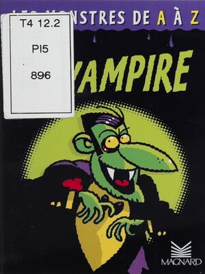 cover image of Le vampire
